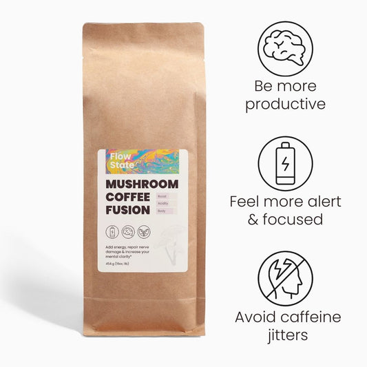 'MUSHROOM-COFFEE FUSION (XL)